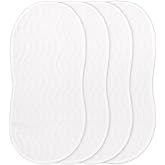 Ubbi Baby Reusable Changing Pad Covers, Easy to Clean, Waterproof, 4 Count