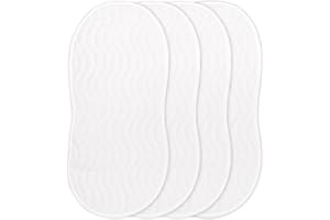 Ubbi Baby Reusable Changing Pad Covers, Easy to Clean, Waterproof, 4 Count