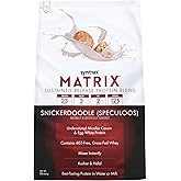 Syntrax Nutrition Matrix - Sustained-Release Protein Blend, Snickerdoodle 2 lbs. Real Cookie Pieces