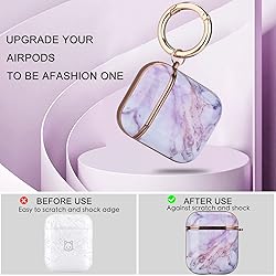 OLEBAND Airpod Case Cover with Keychain and Cute