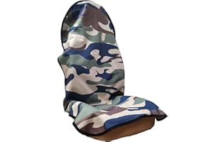 LoyaGour Car Seat Cover Protector Front Seats,for Gym Workout,Running,Swimming,Beach and Hiking,Waterproof Sweat Towel Bucket Seat Covers for Trucks SUV Jeep (Camouflage, 1Pcs)