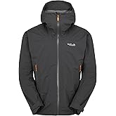 Rab Men's Downpour Light Jacket - Lightweight Waterproof Hooded Coat for Hiking & Trekking