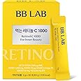 BB LAB Retinol C 1000, Powder Blend with Vitamin C, Retinol, Vitamin E, B5 & Zinc for Radiant Skin, Korea Inner Beauty Supplement for Healthy-Looking Skin