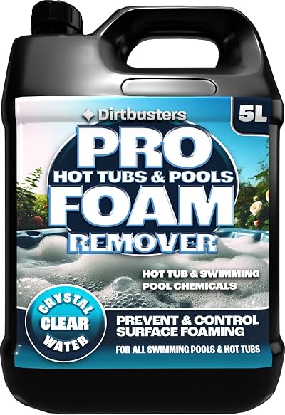 Dirtbusters Pro Foam Remover For Hot Tubs 5L Spa & Pool