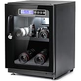 30L Camera Dry Cabinet, Electronic Dehumidifier Storage Cabinet | 25%-70% RH Adjustable, Temperature &amp; Humidity LED Display, Quiet, Energy-Efficient Storage for Cameras, Lenses &amp; Electronics