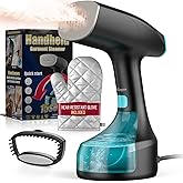 Steamer for Clothes, 1900W Strong Penetrating Steam Portable Handheld Garment Steamer Clothes Steamer with 3 Steam Settings, Fabric Brush, 300ml Big Capacity, Travel Steamers Iron Safe Removes Wrinkle