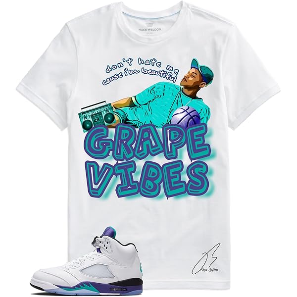 jordan 5 purple shirt