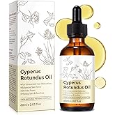 Cacukn Cyperus Rotundus Oil, Cypress Rotundus Oil for Hair Removal, Naturally Reduce Unwanted Hair Growth, Reducing Body Hair Growth, For All Skin Types, Non-irritating Formula, 2 Fl.oz