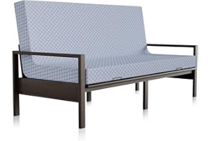 Begonia.K 5 Inch Futon Mattress Full Size - Thick Futons Sofa Couch Bed for Adults - Memory Foam Floor Mattress - Futon Cushion Replacement for Camping & Guest (Frame Not Included)