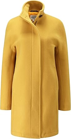 womens mustard coat