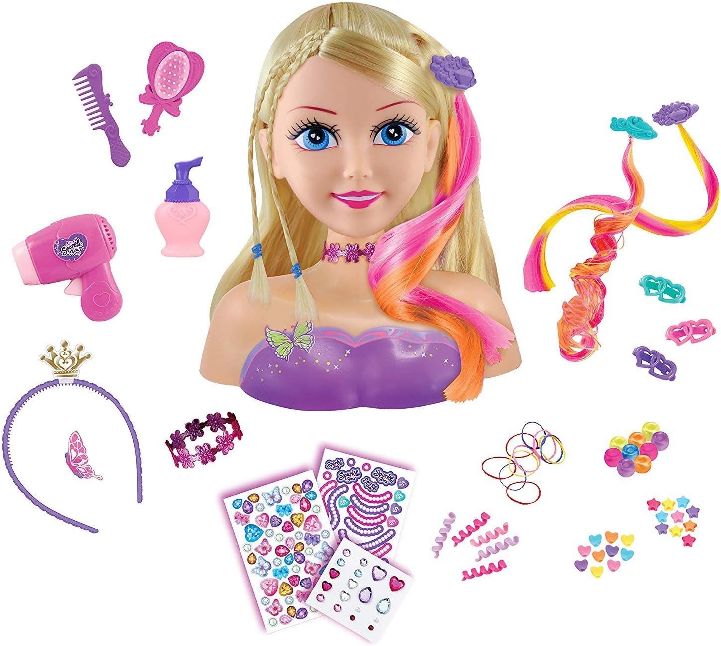 sparkle girlz styling head