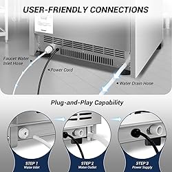220LBS Commercial Ice Maker Machine - 72PCS Ice