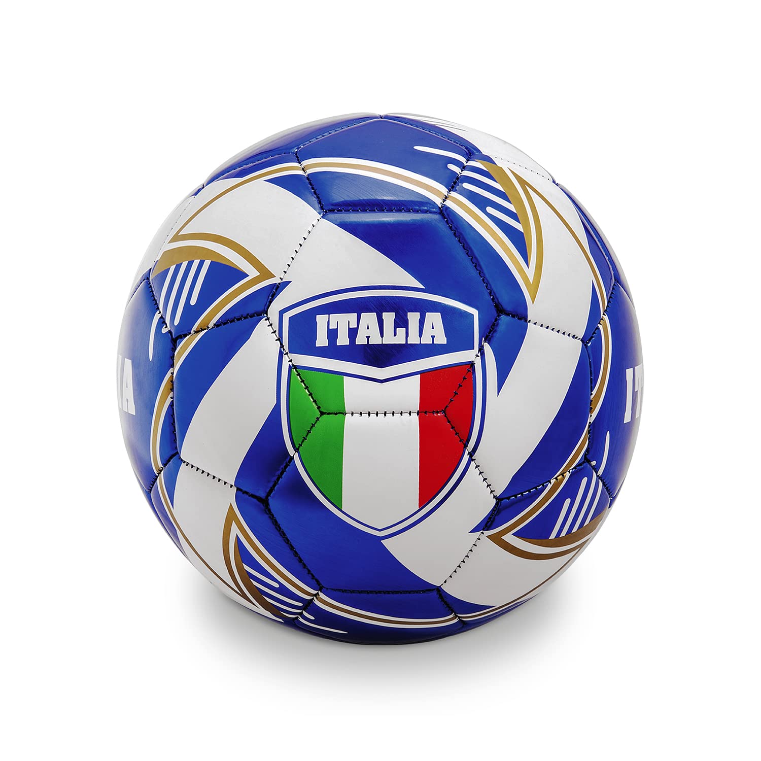Mondo World 13408 Leather Football Team Football Euro-Italia