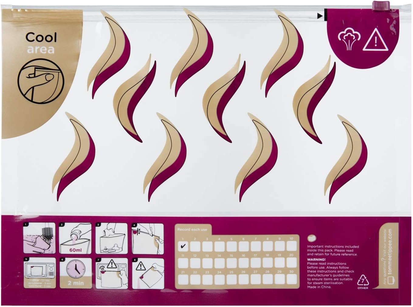 travel microwave steriliser