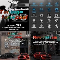 Turbo Racing C75 1:76 Scale Mini RC Car Full