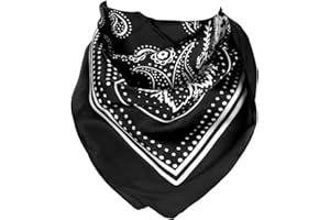 EIysee 27.5 Inches Satin Head Scarf -Hair Scarf Silk Head Scarf Silk Bandana Silk Hair Wrap Neck Scarf for Women Men