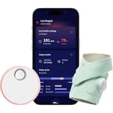 Owlet Dream Sock Smart Baby Monitor, Better Sleep for Baby &amp; You | FDA-Cleared Monitor, Tracks Pulse Rate &amp; Oxygen With Real-Time Alerts, Predicts Sleep Patterns, New Parent Essential