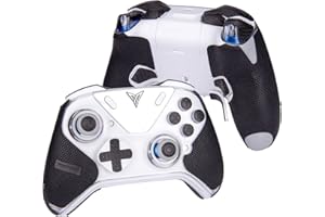 TALONGAMES Controller Grips Tape Compatible with FLYDIGI APEX 5, Anti-Slip, Sweat-Absorbent, Textured Skin kit, for Controllers Handle Grips, Buttons, Triggers (Classic Version - Black)