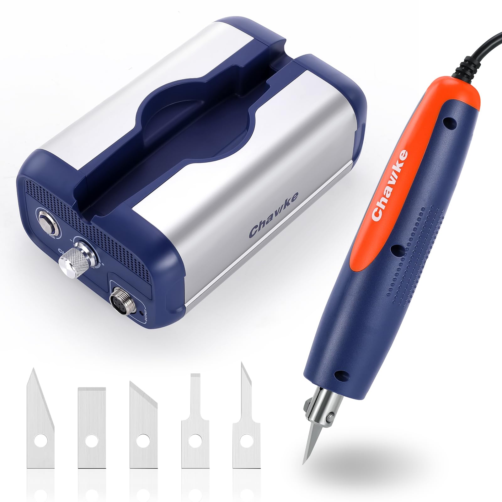 Photo 1 of Profession 65W Ultrasonic Cutter Knife 40kHz Vibration Cutting 3D Print Resin, Dental Model Plastic, PVC, Leather,Wood,Carbon fiber Acrylic Trimming Deburr DIY Power-driven Tools (Pro Version)