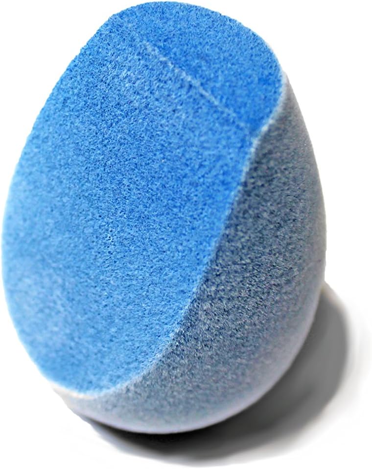 Solar Jo Flocking Powder Fluff Professional Beauty Blender, Blending Sponge, Odor Free, Non-allergenic, Flawless Applicators for Liquid, Powder, and Cream, Beauty Sponges for Cosmetic Blending