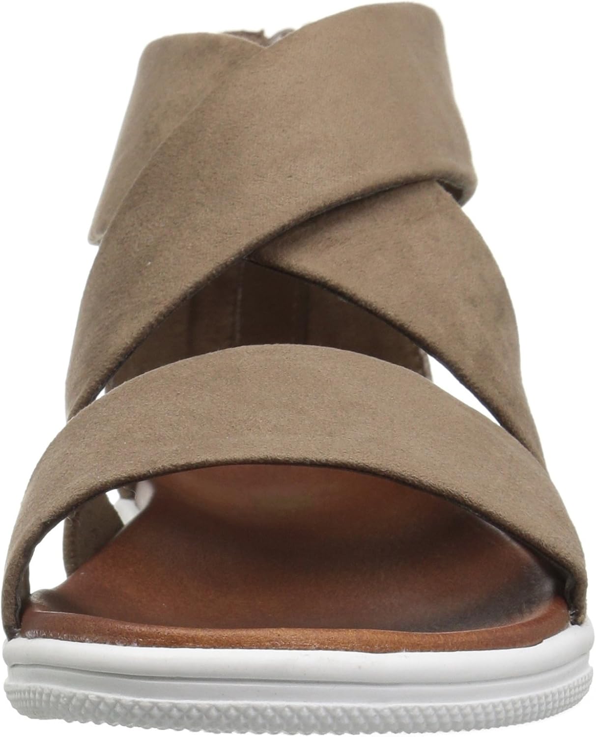 mia deana sandals taupe