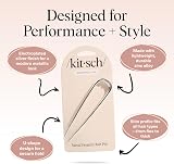 Kitsch French Hair Pins for Women Silver 1pc Durable Metal Updo Pin view 4