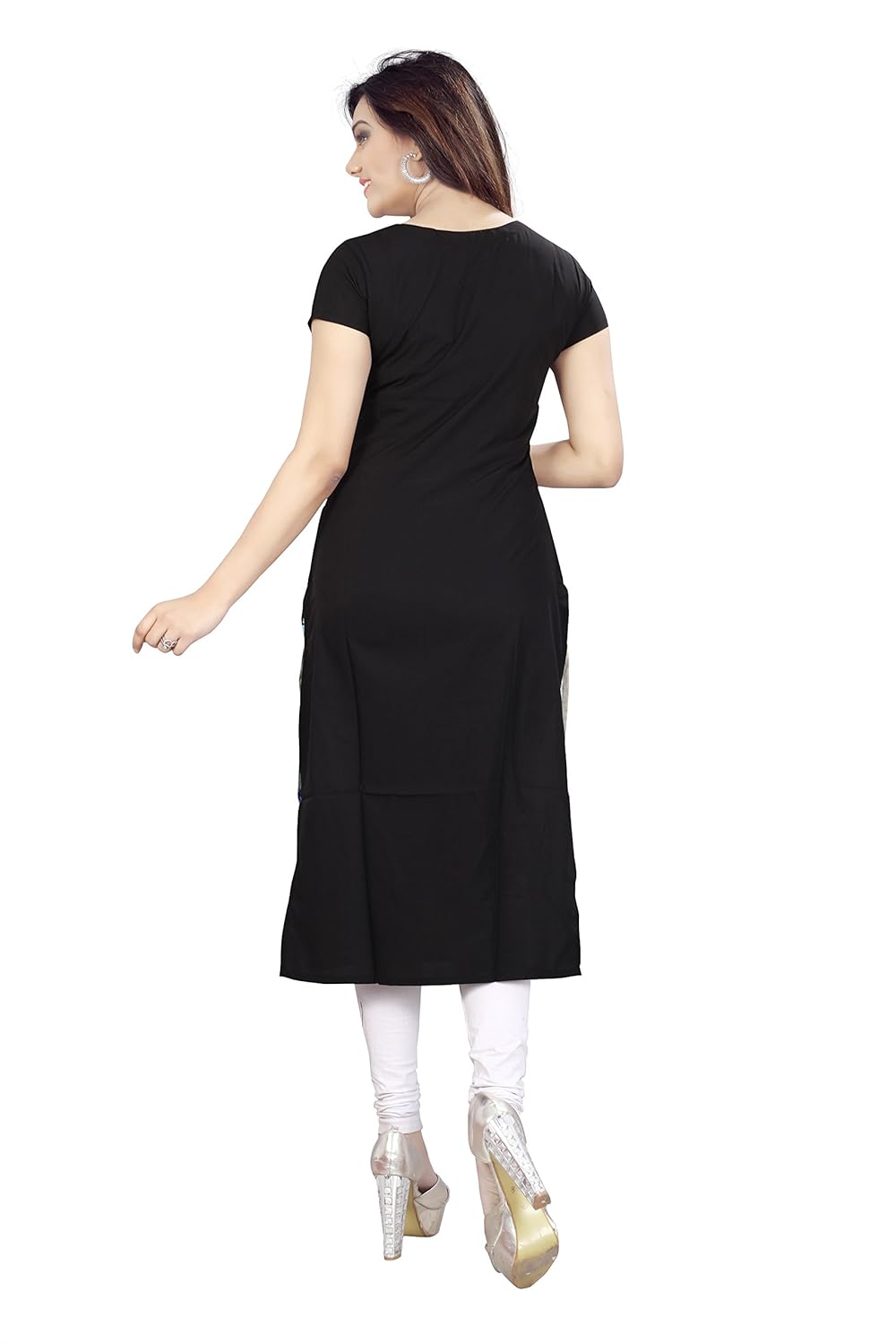 new ethnic 4 you women's crepe kurti (efc010)