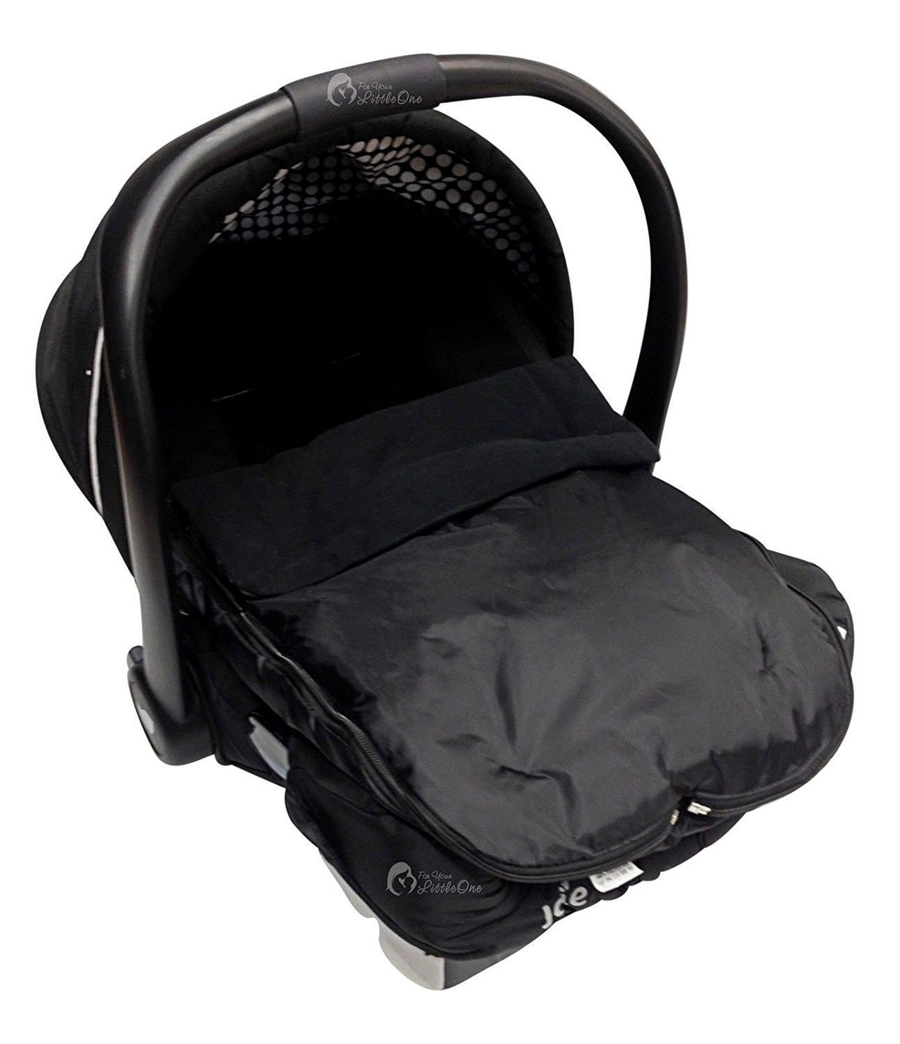 Car Seat Footmuff/Cosy Toes Compatible with Joie Black