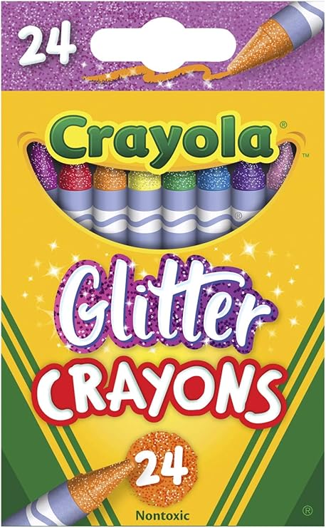 Amazon.com: Crayola Glitter Crayons 
