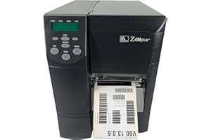 Zebra Z4MPlus Z4M89-3001-0000 Thermal Transfer Label Printer 300dpi Zebra Frmw (Renewed)