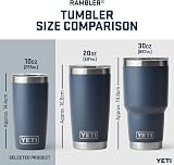 YETI Rambler 10 oz Tumbler Seafoam with MagSlider Lid Stainless Steel view 9