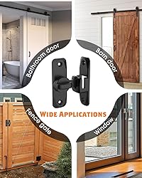 90/180 Degree Barn Door Lock, Small Flip Gate