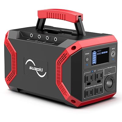 SUAOKI Portable Power Station, 322Wh Solar Generator Paraguay | Ubuy