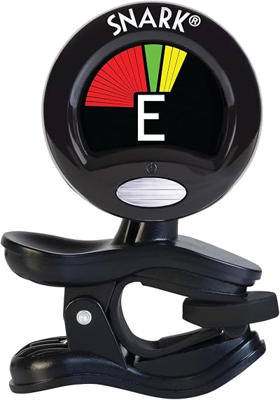 Snark SN5X Clip-On Tuner for Guitar Bass Violin Black Chromatic Fast Tune