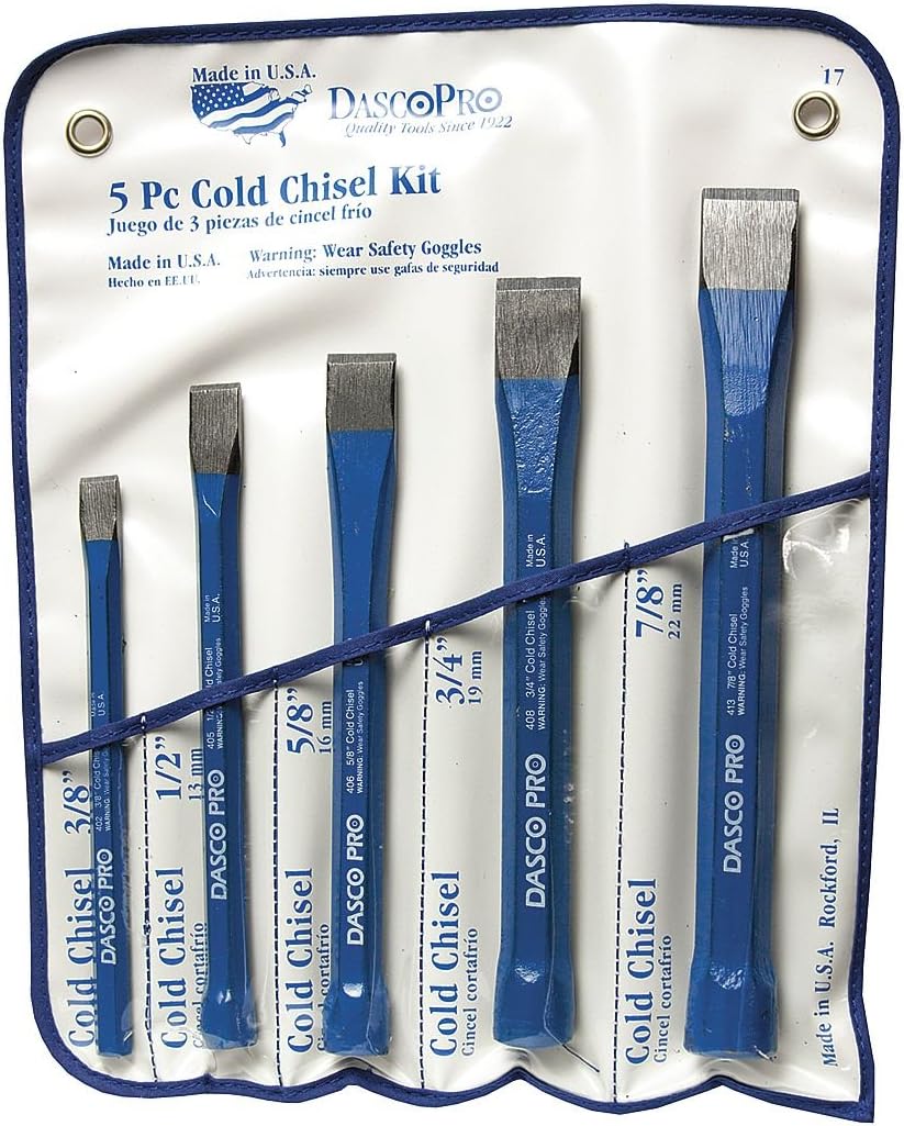 Cold Chisel Set, 5 Pcs
