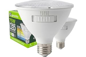Greenlite PAR30 LED Light Bulbs, 9W (75W Eqv), Enery Efficient Short Neck Dimmable LED Light Bulb, 5 Color Selectable (2700K-