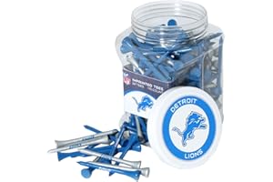 Team Golf NFL unisex-adult Jar includes 175 multi-colored 2-3/4" regulation tees with team imprint. Includes screw on lid, with team labels on the front and top. A great way to tee up your next ball.