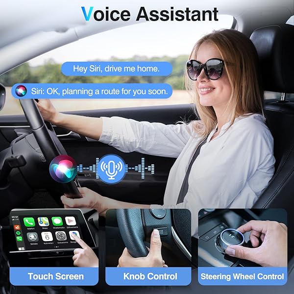 VEVAVI WIRELESS CARPLAY ADAPTER 2025 UPGRADED, CONVERTS FACTORY WIRED CARPLAY TO WIRELESS, PLUG AND PLAY CAR PLAY WIRELESS ADAPTER, COMPATIBLE WITH IPHONE MULTI-USER SEAMLESS CONNECTION