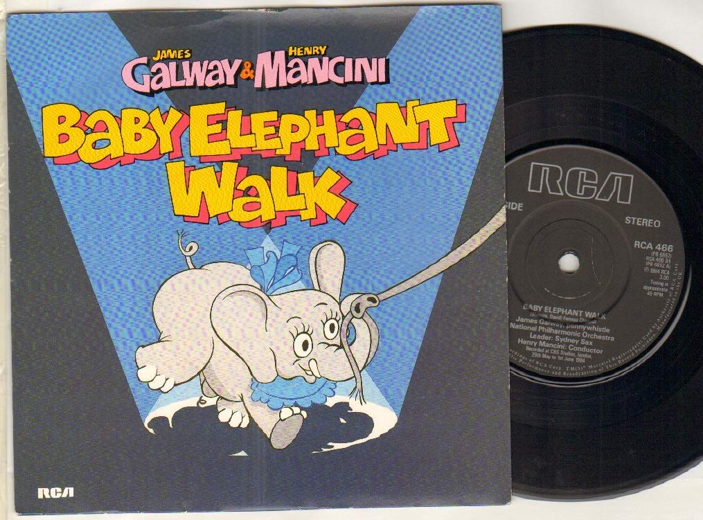 James Galloway And Henry Mancini Baby Elephant Walk 7 Inch Vinyl 45 Uk Rca 80s 90s 00s Pop James Galloway And Henry Mancini Baby Elephant Walk 7 Inch Vinyl 45 Amazon Com Music