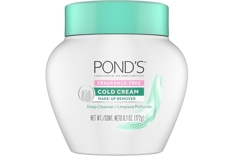POND’S Fragrance-free Cold Cream Make-up Remover 6.1 Oz