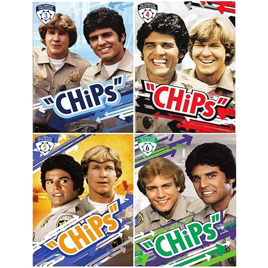 CHiPs Original TV Series Complete Seasons 36 DVD Collection Amazon