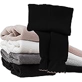 Silkglory Girls Fleece Lined Leggings Pants Thick Warm Winter Toddler Girls Leggings with Cute Ruffles Tights