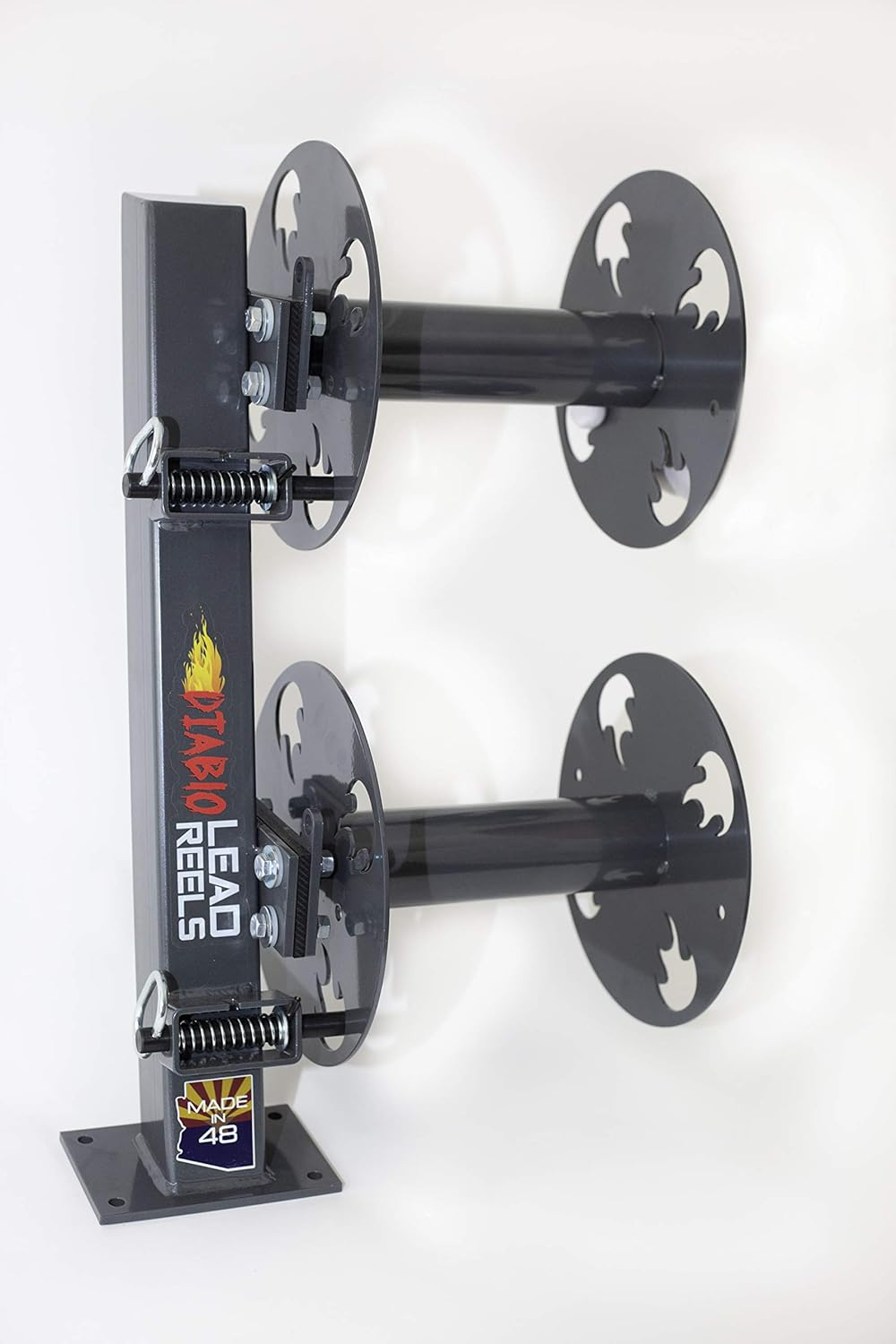 10" Double Welding Cable Lead Reel Heavy Duty 1 Lead Reel Diablo