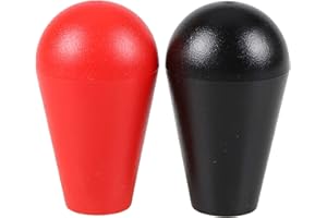 Avisiri 2X Arcade Joystick's Oval Balltop, Arcade Ellipse Topball Handle use for 2 Player Arcade Joystick DIY Kit Sanwa Joyst