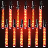 Kanayu 12 Pieces Signal Traffic Wand LED Traffic