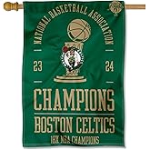 Boston Celtics 2023 2024 18x Finals NBA Champions House Banner Flag