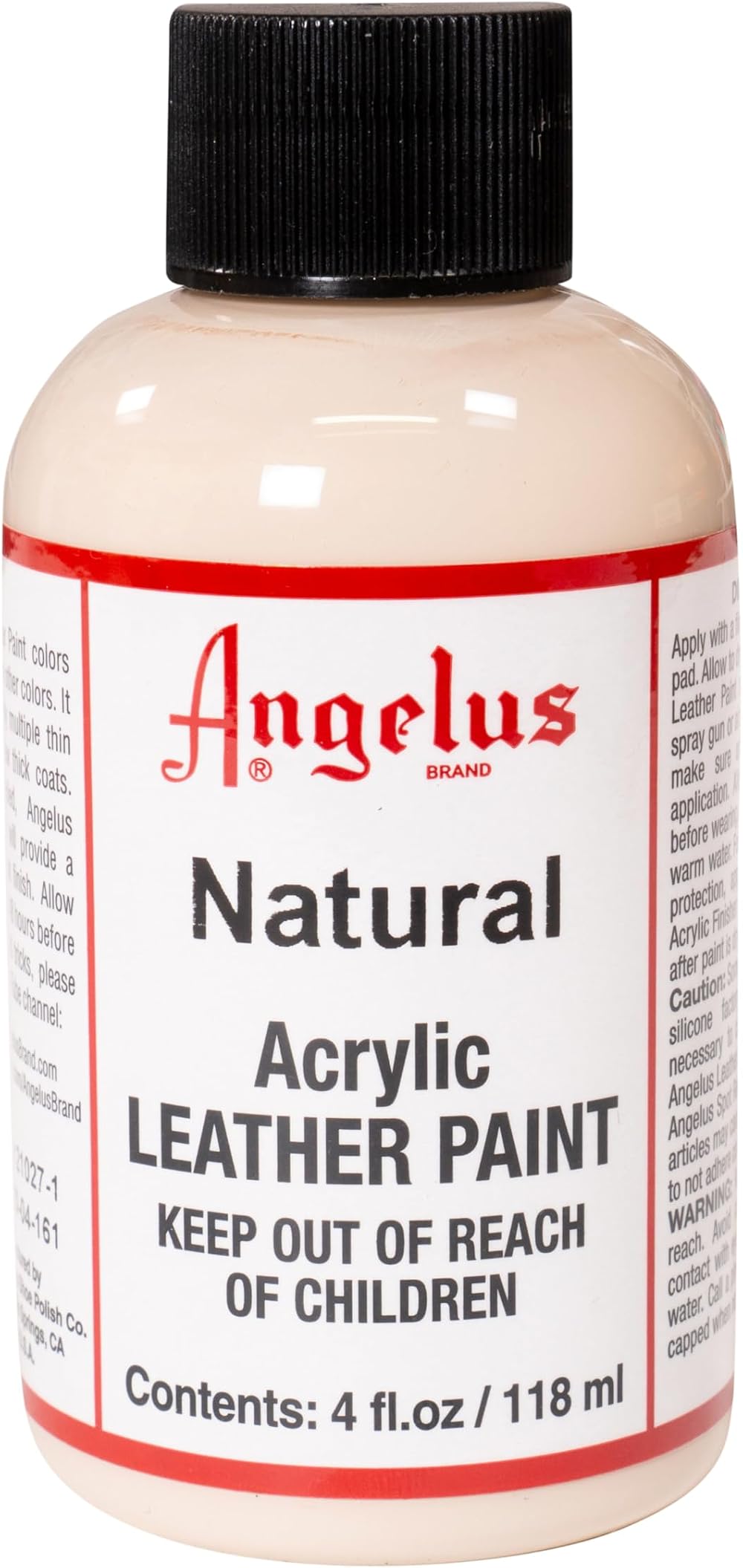 Angelus Acrylic Leather Paint – Flexible, Non-Toxic, Water Based