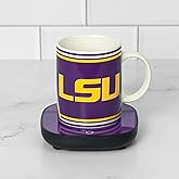 Uncanny Brands LSU Tigers Mug Warmer with 12oz Mug Keeps Your Favorite Beverage Warm - Auto Shut On/Off