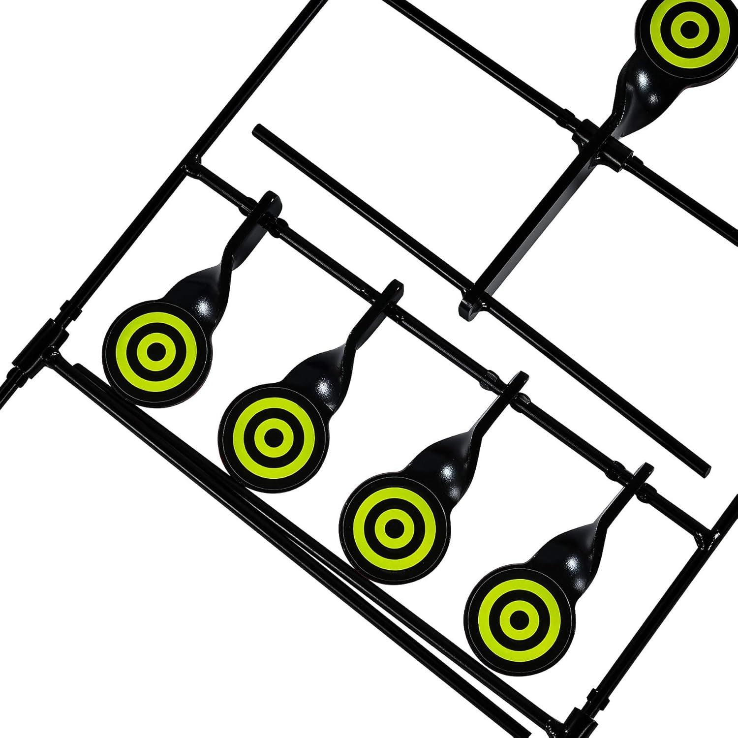 KNINE OUTDOORS 4 Targets Air Gun Pellet BB Gun Rimfire Resetting Target, Rated for .22 .177 Caliber : Sports & Outdoors