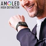 Reflex Active S30 Smart Watch 1.78'' AMOLED Always-On Black Mesh Stainless Steel view 3